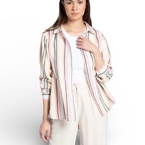 Thread & Supply Stripe Gauze Shirt